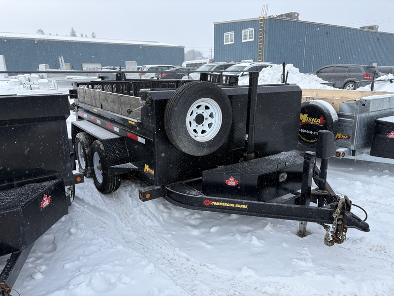 2023 Miska 5 Ton Contractor Dump Trailer